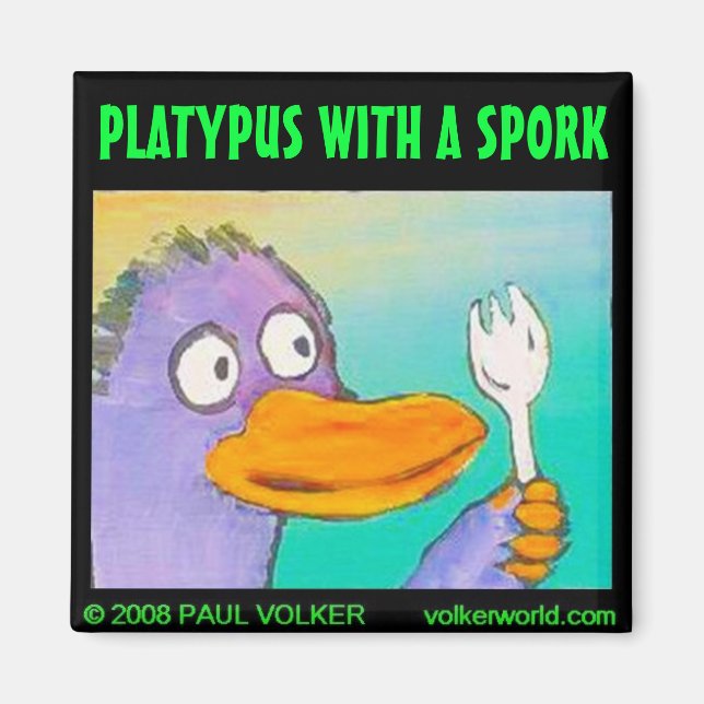 AIMANT PLATYPUS 3,00 $ (Devant)