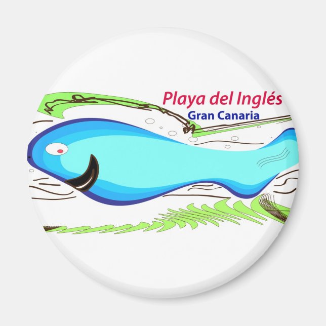 Aimant Playa del Ingles Gran Canaria (Devant)