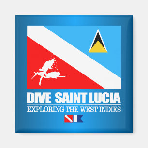 Aimant Plongée Sainte-Lucie (sq)