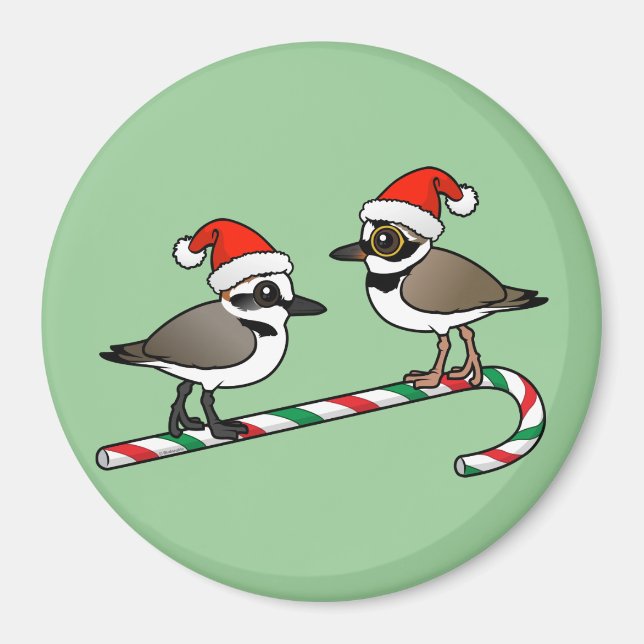 Aimant Plovers père Noël (Devant)