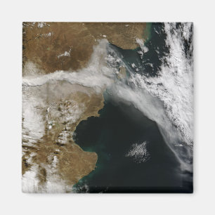 Aimant Plume de cendres de l'éruption du volcan Chaiten, 