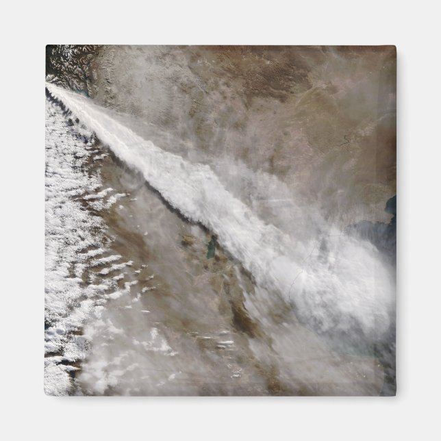 Aimant Plume de l'éruption du volcan Chaiten, Chili (Devant)