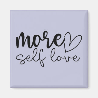 Aimant "Plus d'amour de soi" Boho Inspiration Motivationn