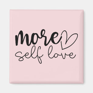 Aimant "Plus d'amour de soi" Boho Inspiration Motivationn