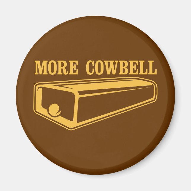 Aimant Plus de Cowbell (Devant)