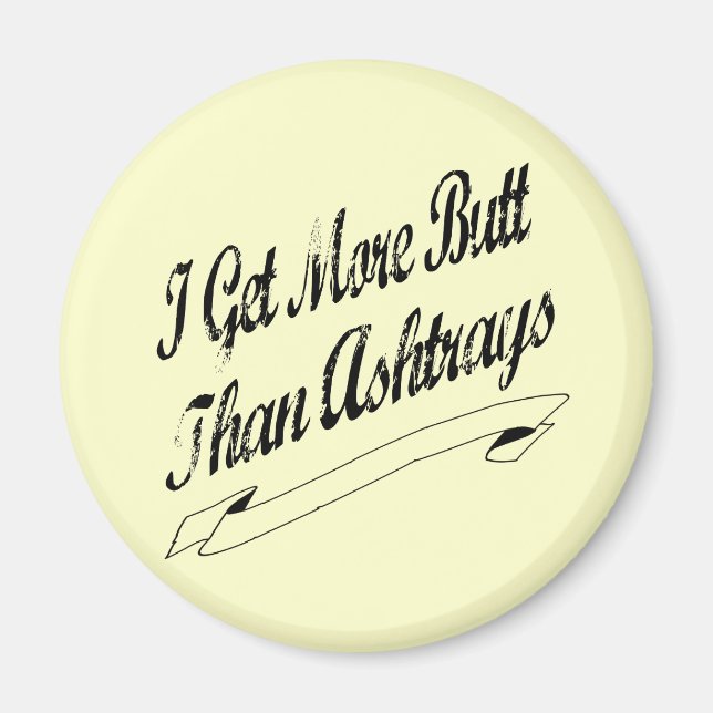 Aimant Plus que des cendriers (Devant)