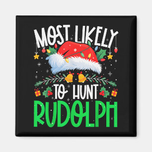 Aimant Plus susceptible de chasser Rudolph Funny Matching
