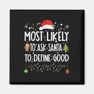 Aimant Plus susceptible de demander au Père Noël de défin