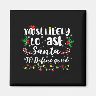 Aimant Plus Susceptible De Demander Au Père Noël De Défin