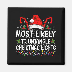 Aimant Plus susceptible de démêler les lumières de Noël à
