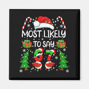Aimant Plus susceptible de dire 67 Meme Six Sept Santa No