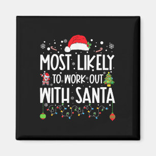 Aimant Plus susceptible de s'entraîner avec le Père Noël 