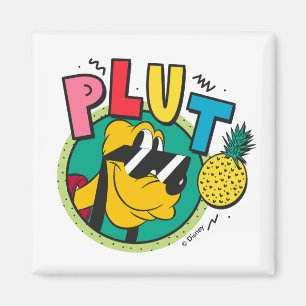 Aimant Pluton Rétro Cool Vibes d'Été