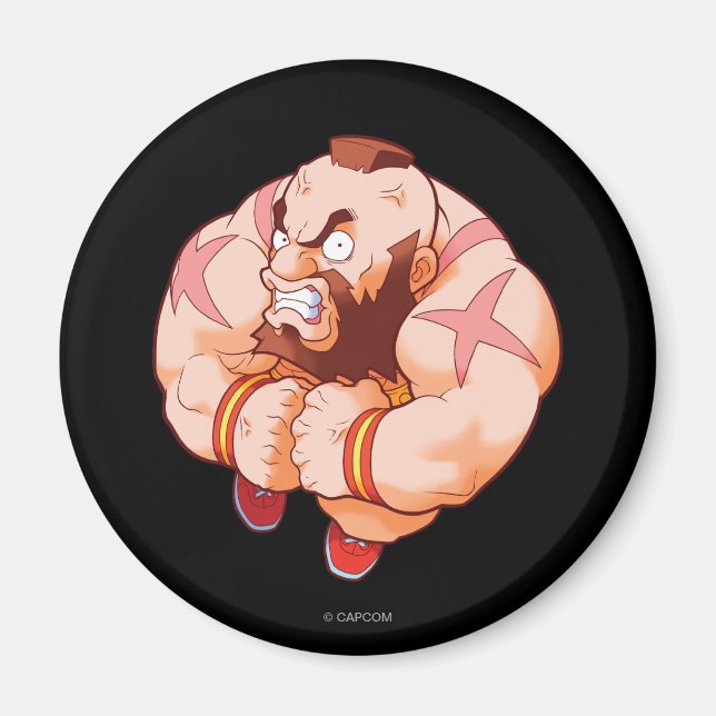 Aimant Poche Fighter Zangief (Devant)