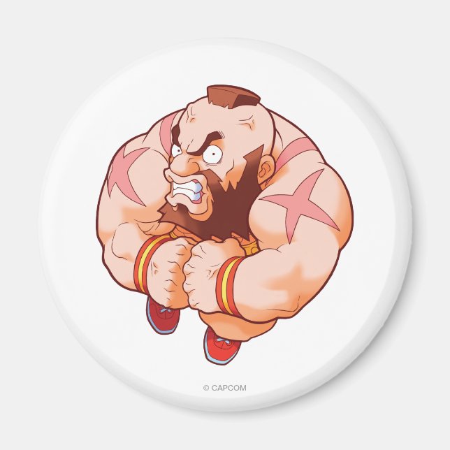 Aimant Poche Fighter Zangief (Devant)