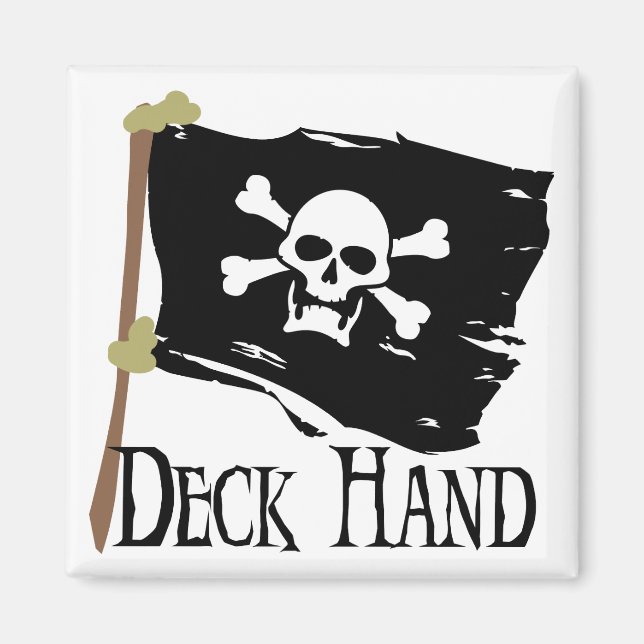 Aimant Poche jolly roger (Devant)