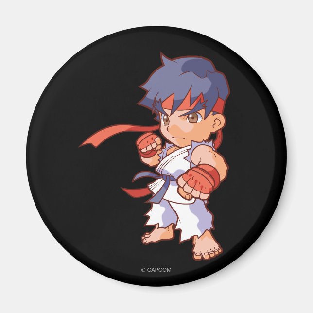 Aimant Pocket Fighter Ryu (Devant)