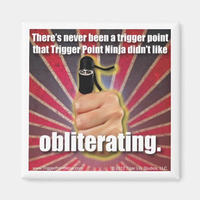 Aimant Point de déclenchement Ninja ® Il n'y a jamais eu  (Devant)