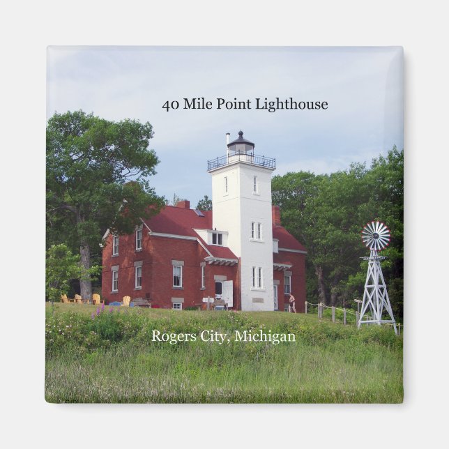 Aimant Point Lighthouse de 40 miles (Devant)