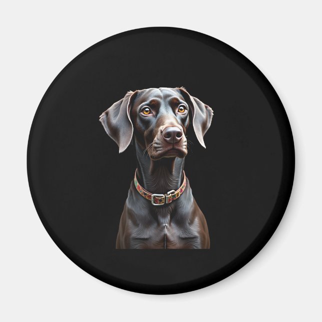 Aimant Pointeur Funny Pointeur Chemise Pointeur Maman Pap (Devant)