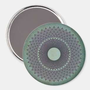 Aimant Points Puffy Mandala