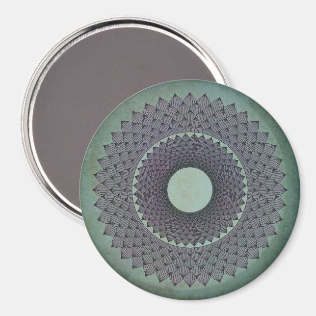 Aimant Points Puffy Mandala (Recto/Verso)