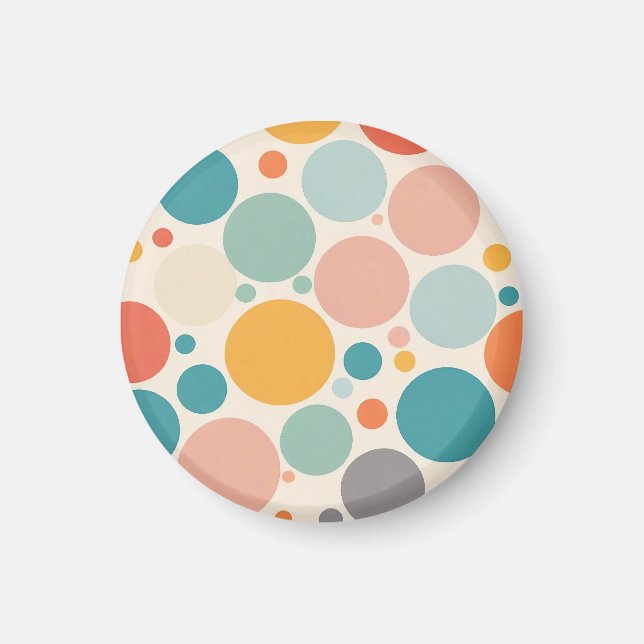 Aimant Pois coloré (Devant)