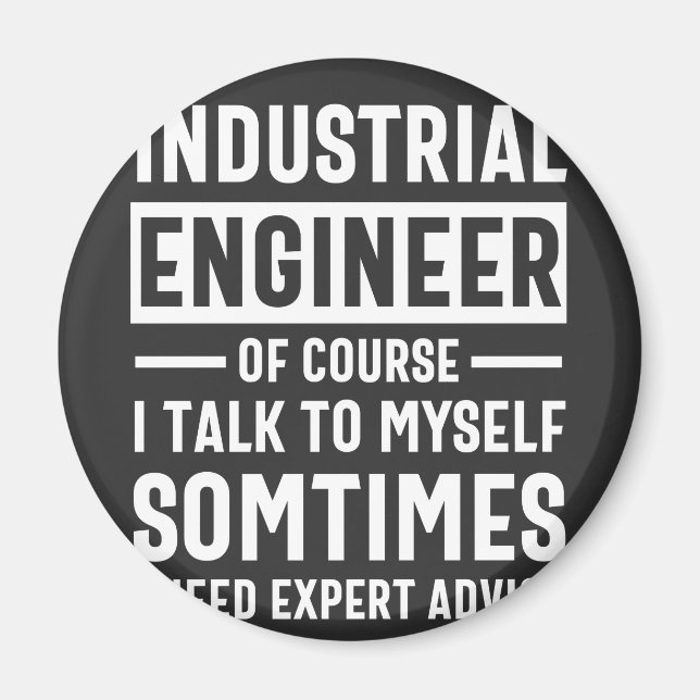 Aimant Poison de Funny Industrial Engineer (Devant)