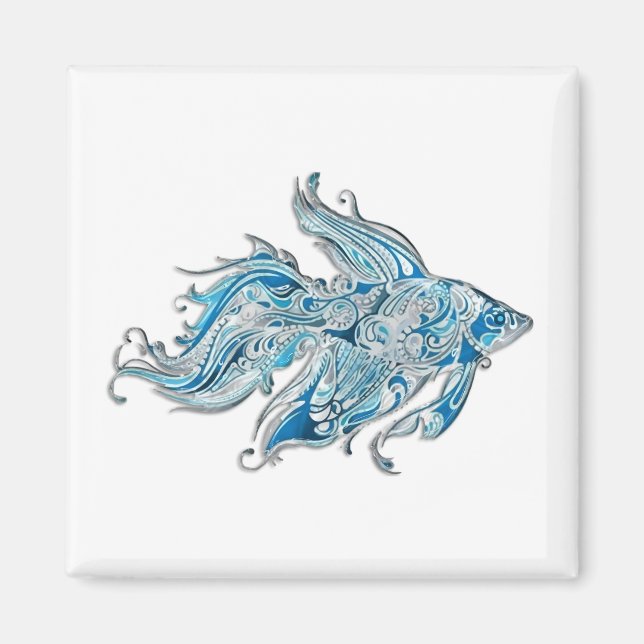 Aimant Poisson à pâte (Devant)