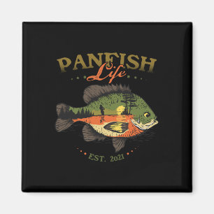 Aimant Poisson Bluegill Piscine Life Est 2021 Pêcheur Fis