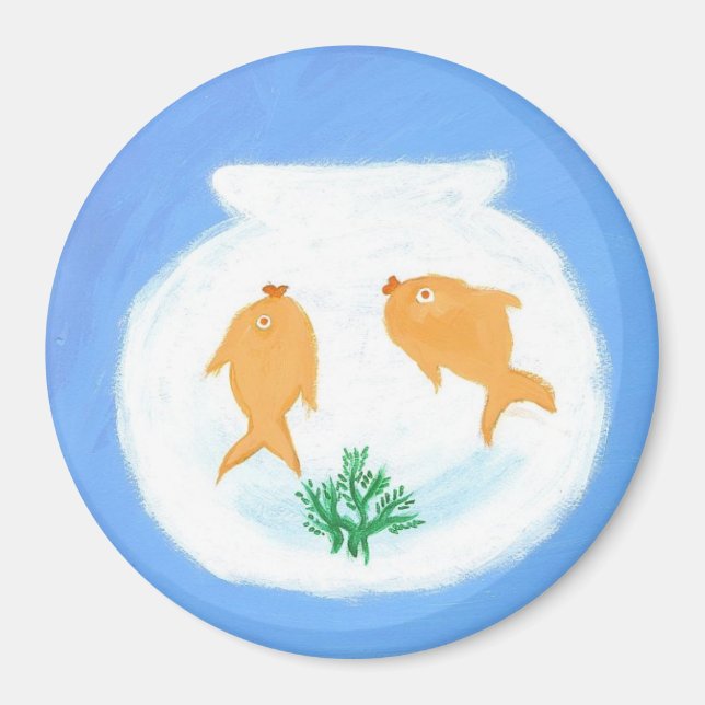 Aimant "Poisson d'or" (Devant)