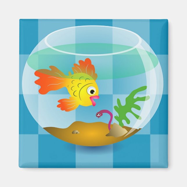 Aimant Poisson d'or (Devant)