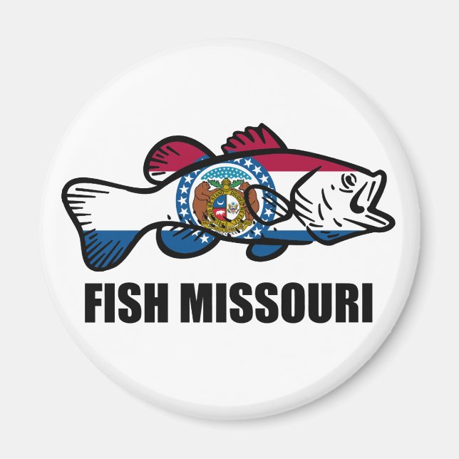 Aimant Poisson Missouri (Devant)