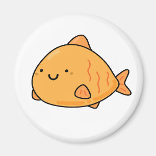 Aimant Poisson orange Cute Kawaii