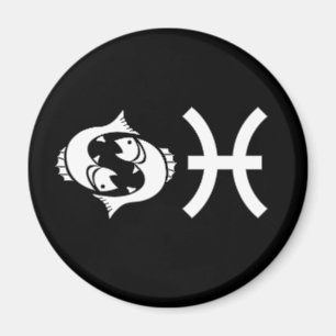 Aimant Poissons avec le symbole