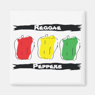 Aimant Poivrons de reggae