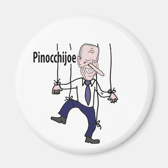 Aimant Politique drôle Anti Joe Biden Pun (Devant)
