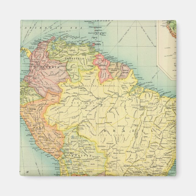 Aimant Politique sud-américaine (Devant)