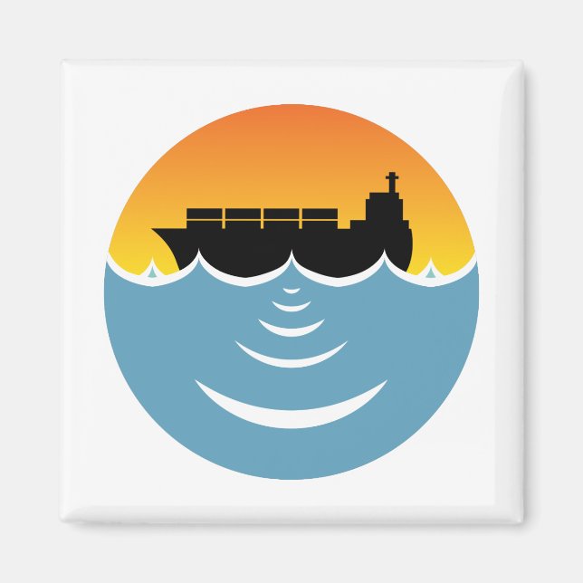 Aimant pollution par les océans (Devant)