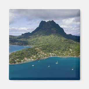 Aimant Polynésie française, Bora Bora. Vue aérienne de