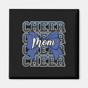 Aimant Pom-Pom Maman Maman Sport Cheerleader Cheerleading