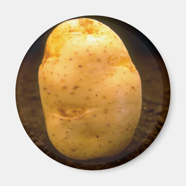 Aimant Pomme de terre sur terre (Devant)
