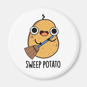 Aimant Pomme de terre Sweep Funny Sweet Pomme de terre