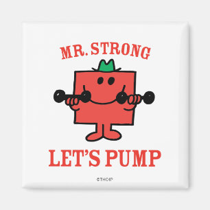 Aimant Pompage De Fer Avec M. Strong