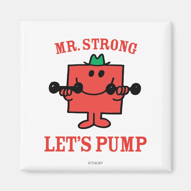 Aimant Pompage De Fer Avec M. Strong (Devant)