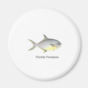 Aimant Pompano de Floride (intitulé)