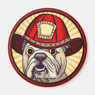 Aimant Pompier Bulldog