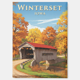 Aimant Pont à Winterset Iowa Travel