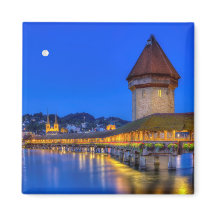 Pont de chapelle, Kapellbrucke, Lucerne, Suisse
