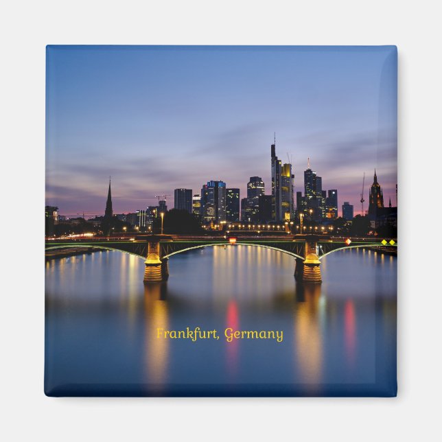 Aimant Pont de Francfort (Allemagne) (Devant)
